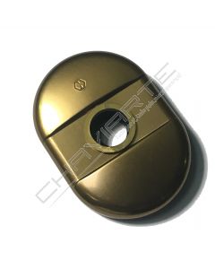 Espelho oval Dierre, para puxador, em bronze