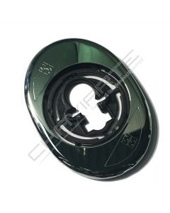 Espelho oval Mottura, para escudo de segurança de 50 mm, cromado