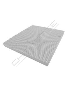 Placa de Borracha para capas Europa  56cm X 42cm  E=6mm Branco