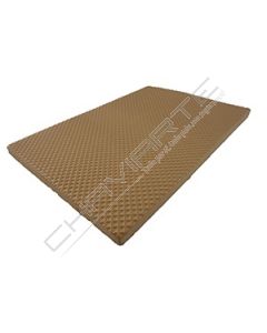 Placa microporosso Rombos 53cm X 90cm E=3mm Beje