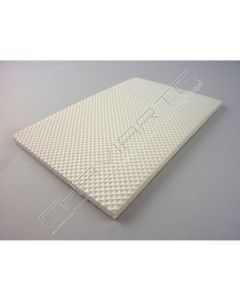 Placa microporosso Rombos  53cm X 90cm E=6mm Branco