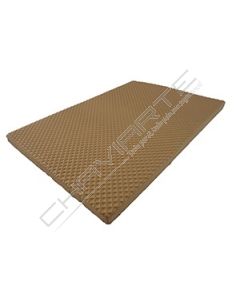 Placa microporosso Rombos  53cm X 90cm E=6mm Beje