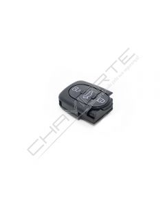 Caixa Para Comando Audi Flip 3 Botões (Pilha CR1620)