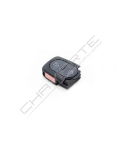 Caixa Para Comando Audi Flip 2 Botões Com Botão de Emergência (Pilha CR1620)