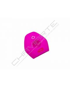 Capa silicone BMW, três botões, rosa