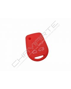 Capa silicone BMW, três botões, vermelho