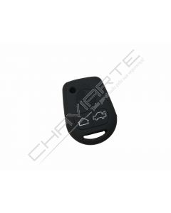 Capa silicone BMW, três botões, negro