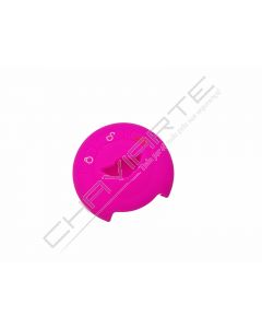 Capa silicone MINI, três botões, rosa