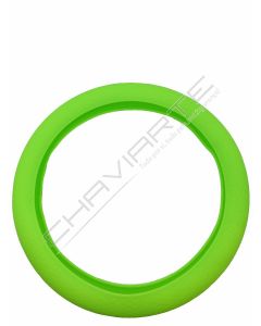 Capa de volante em silicone, verde