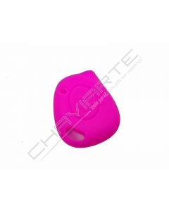 Capa silicone Renault, um botão infravermelho, rosa