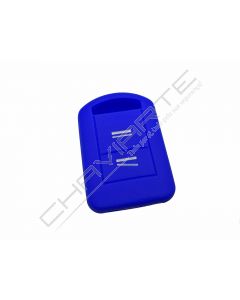 Capa silicone Opel, dois botões, azul