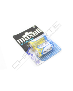 PILHA MAXELL LR14-B2 C ALKALINE BLISTER DE 2 UNIDADES