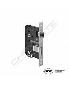 Fechadura de embutir JNF IN.20.825.60, entrada de 60mm, para cilindro europeu