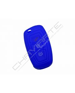 Capa silicone Ford, flip três botões, azul