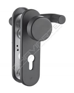 Puxador Iseo conjunto manípulo + fixo corta-fogo