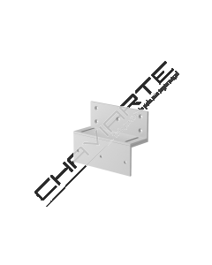 Suporte O&C em "Z" para fechadura Eletromagnética MEX500SV