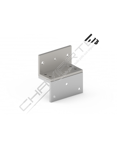 Suporte O&C em "Z" para fechadura MEX50SW1