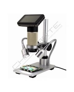 Microscopio Digital C/Led e Monitor LCD