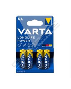 Pilhas Varta VT4906 longlife  AA 1.5V Blister 4