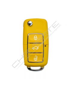 Comando KD 3 Botões tipo VW Amarelo