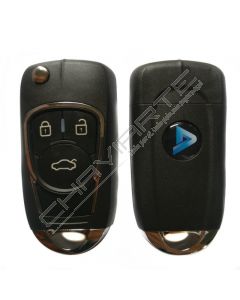 Comando KD 3 Botões Tipo Opel Flip