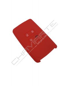 Capa silicone Renault, quatro botões, Smartkey proximidade, vermelho