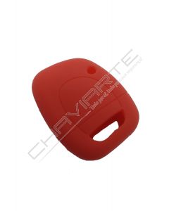 Capa silicone Renault, um botão, vermelho