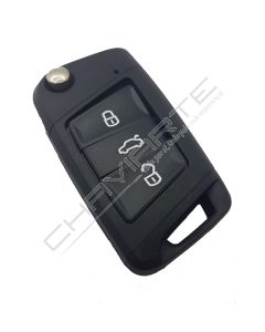 Caixa Para Comando Volkswagen Flip 3 Botões