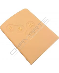 Capa silicone Renault, quatro botões, laranja