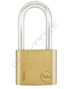 Aloquete Yale Essencial 40mm latão arco longo