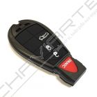 Caixa Para Comando Chrysler Keyless 3 Botões Com Botão de Emergência