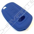 Capa silicone Land Rover, flip três botões, azul