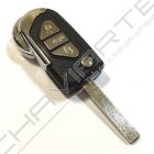 Caixa Para Comando Peugeot Flip 3 Botões (Mala)