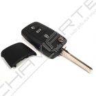 Caixa Para Comando Volkswagen Flip 3 Botões (5K0)