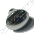 Puxador redondo Dierre New Creta PM000022, fixo, prateado