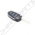 Caixa Para Comando Audi Flip 3 Botões Modelo Novo