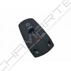 Capa silicone BMW,  três botões, negra
