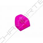 Capa silicone BMW, três botões, rosa