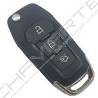 Caixa Para Comando Ford Flip 3 Botões