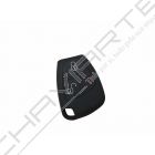 Capa silicone Mercedes, três botões, Smartkey (antiga), negra