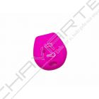 Capa silicone Volkswagen, dois botões, rosa