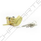 Cilindro Tesa TK6 de botão 30Bx30mm latonado