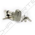 Cilindro Tesa TE5 50x40mm niquelado com botão