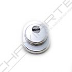Escudo de segurança AF (Kit), para fechaduras Mottura, super blindado e anti-tubo, argento, 50 mm