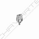 Quadra JNF 21.001.R10, retangular 21 x 11,6 mm, para mola de pavimento