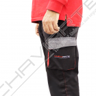 Calça com bolsos Chaviarte com bordado