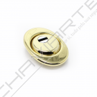 Escudo de segurança Mottura dourado, 50 mm