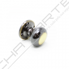 Puxador redondo Pajá 581/60, rotativo, em bronze