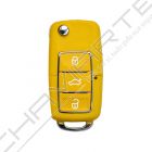 Comando KD 3 Botões tipo VW Amarelo