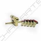 Cilindro ST8 Chaviarte 40x40mm latonado
